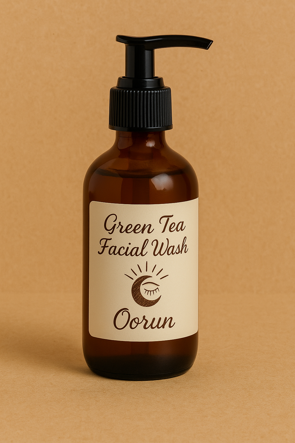 Green tea facial wash