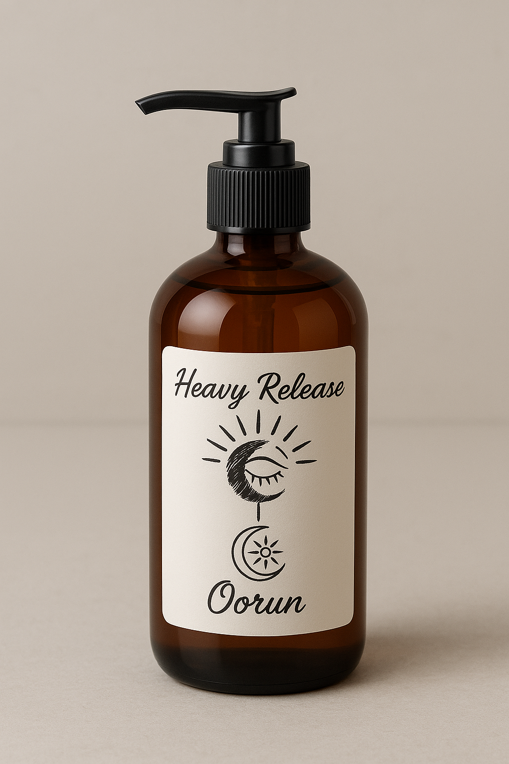 Heavy release body wash