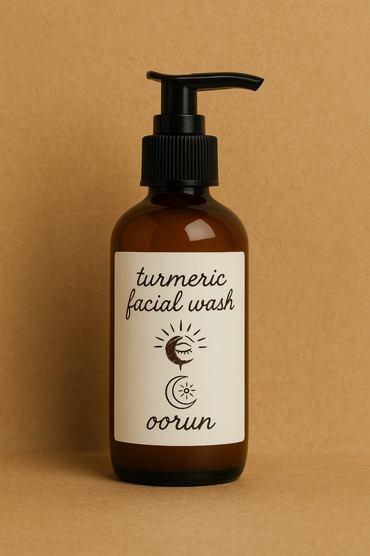 Turmeric facial wash